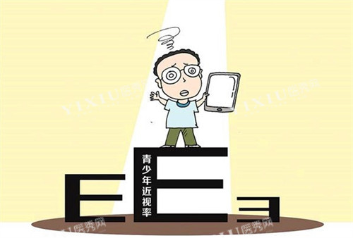 儿童近视的表现