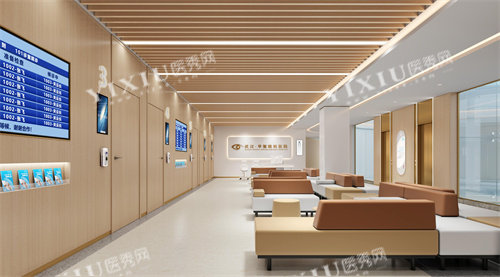 武汉华厦眼科医院门诊等候区