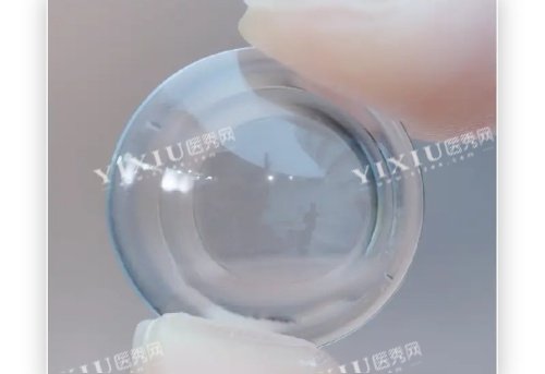 硬性角膜接触镜片整体示意图
