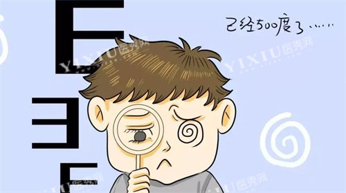 儿童近视度数加深快