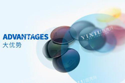 依视路镜片照片